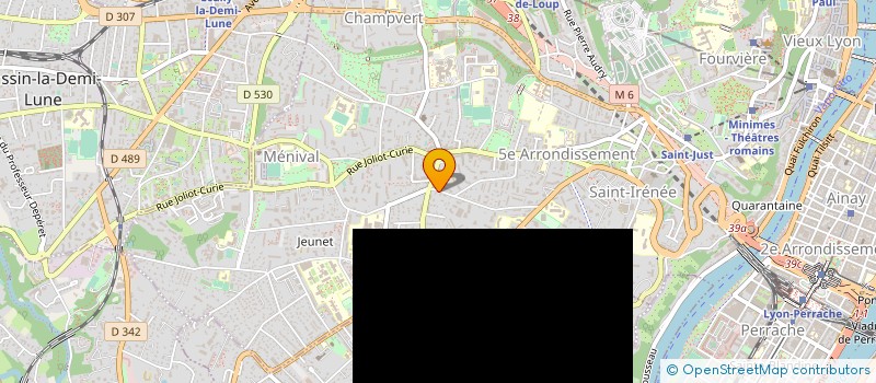 localisation de l'entreprise INITIATIVE ET FORMATION LYON  LYON