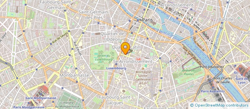 localisation de l'entreprise INITIATIVE FEMINISTE EUROMEDITERRANEENNE  PARIS