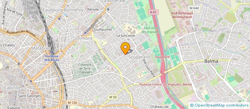 localisation de l'entreprise INITIATIVE H à TOULOUSE
