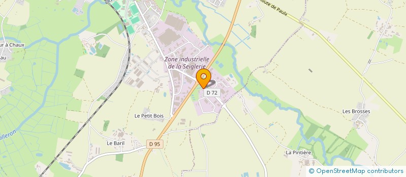 localisation de l'entreprise INITIATIVE LOIRE ATLANTIQUE SUD  MACHECOUL-SAINT-MEME