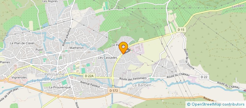 localisation de l'entreprise INITIATIVE POPULAIRE POUR UNE DEMOCRATIE PARTICIPATIVE (IPDP)  PELISSANNE