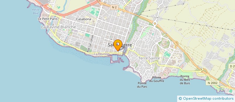 localisation de l'entreprise INITIATIVE POUR LA RESTAURATION ECOLOGIQUE EN MILIEU INSULAIRE  SAINT-PIERRE