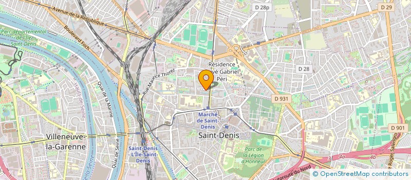 localisation de l'entreprise INITIATIVE POUR LE BIEN ETRE COMMUN à SAINT-DENIS