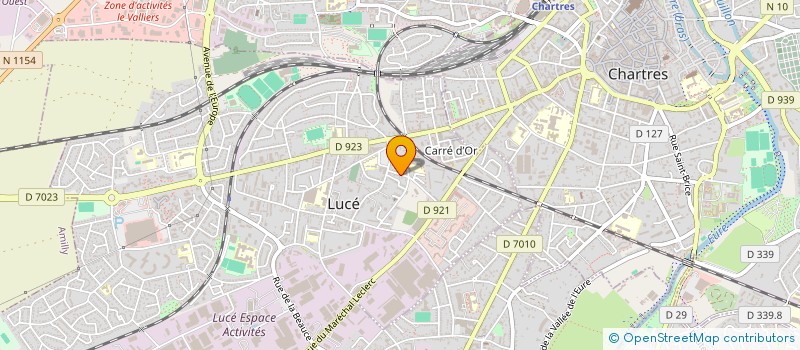 localisation de l'entreprise INITIATIVE PROGRESS à LUCE