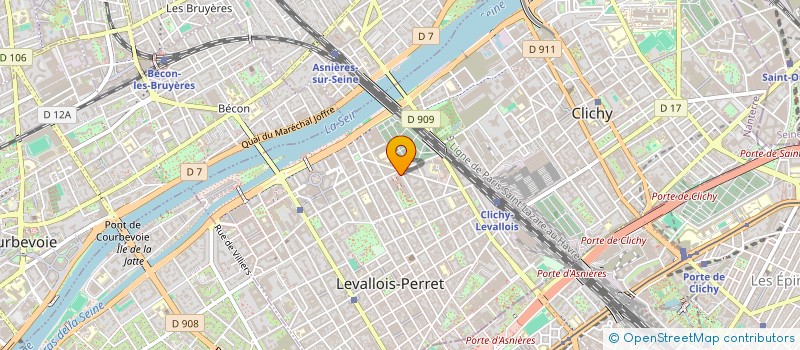 localisation de l'entreprise INITIATIVE & RISK CONSEIL à NEUILLY-SUR-SEINE