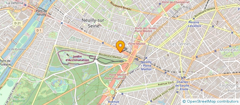 localisation de l'entreprise INITIATIVE & RISK PARTNERS à NEUILLY-SUR-SEINE