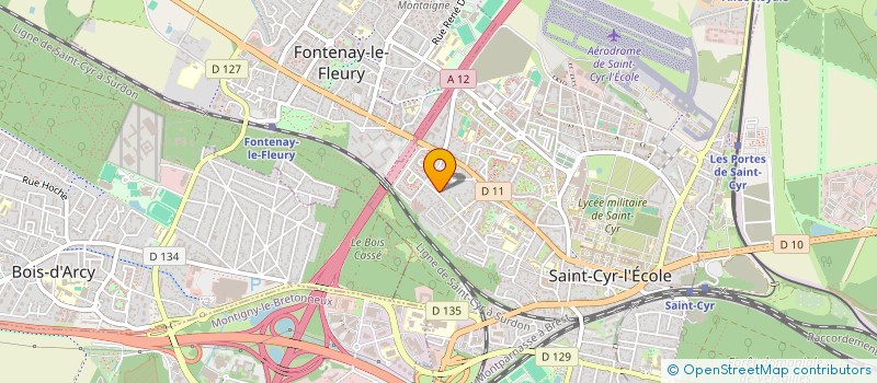 localisation de l'entreprise INITIATIVE SANTE TERRITOIRES DE L'OUEST PARISIEN (ISTOP)  SAINT-CYR-L'ECOLE