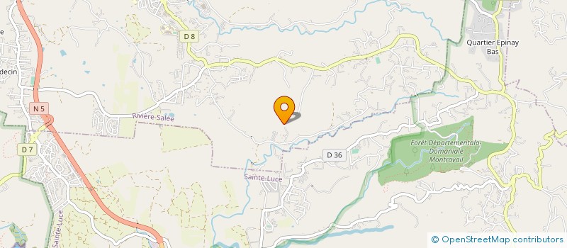 localisation de l'entreprise INITIATIVE TERRITORIALE ET DEVELOPPEMENT PAR LE SPORT  RIVIERE-SALEE