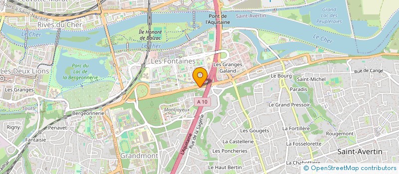 localisation de l'entreprise INITIATIVE TOURAINE à TOURS