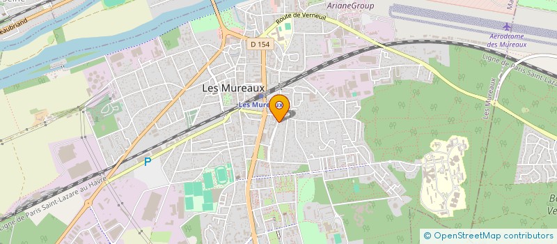 localisation de l'entreprise INITIATIVES AUX MUREAUX à LES MUREAUX