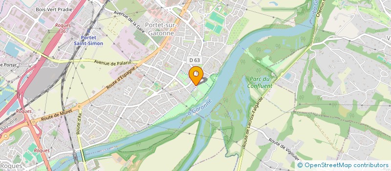 localisation de l'entreprise INITIATIVES CITOYENNES  PORTET-SUR-GARONNE