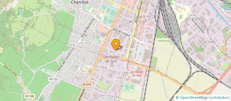 localisation de l'entreprise INITIATIVES D'ENTREPRISES ET SERVICES à CHENOVE