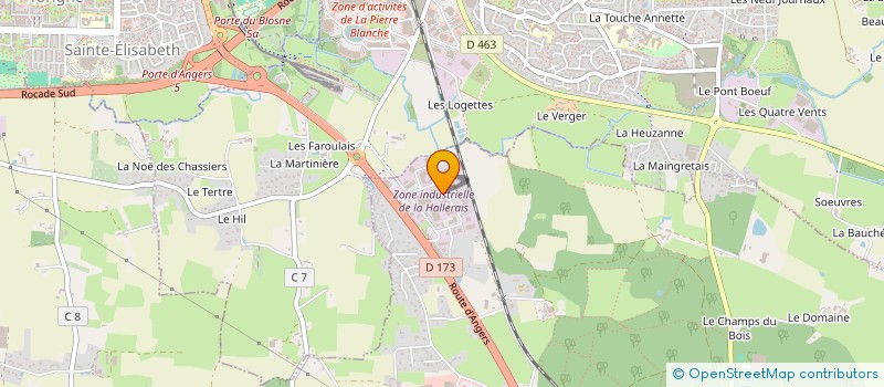 localisation de l'entreprise INITIATIVES DE TRAVAIL D EMPLOI D ACTION à VERN-SUR-SEICHE