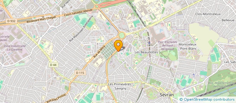 localisation de l'entreprise INITIATIVES DES DIPLOMES POUR L'EDUCATION ET L'EMPLOI DES SEVRANAIS à SEVRAN