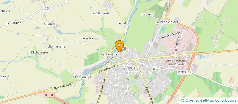 localisation de l'entreprise INITIATIVES EMPLOIS à LYS-HAUT-LAYON