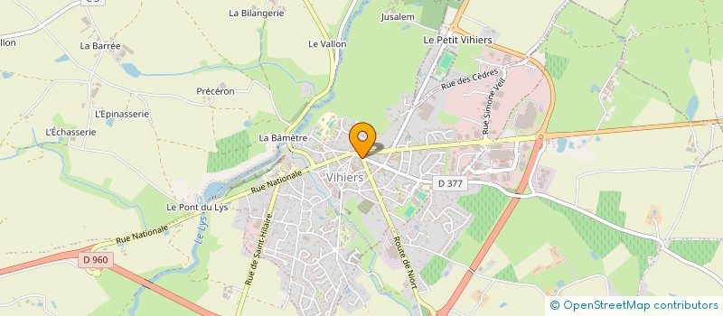 localisation de l'entreprise INITIATIVES EMPLOIS SERVICES à LYS-HAUT-LAYON