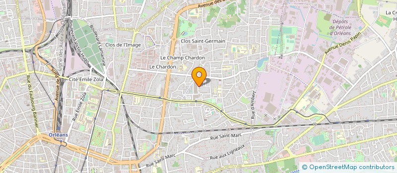 localisation de l'entreprise INITIATIVES ET DEVELOPPEMENT à ORLEANS