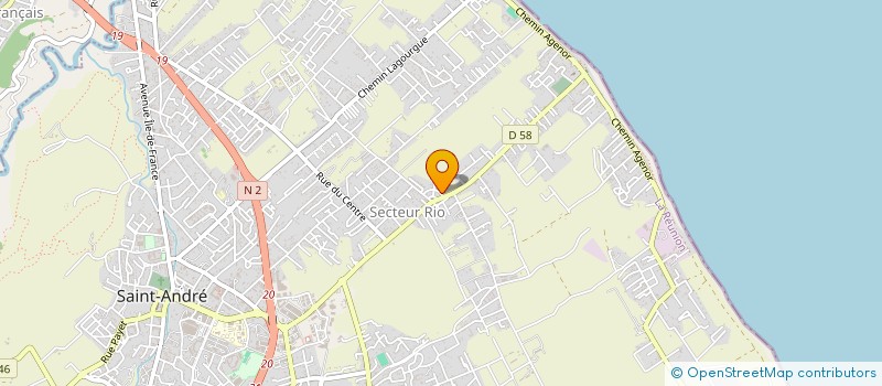 localisation de l'entreprise INITIATIVES ET DEVELOPPEMENT à SAINT-ANDRE