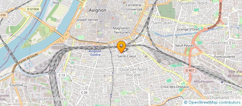 localisation de l'entreprise INITIATIVES ET SOLIDARITE à AVIGNON