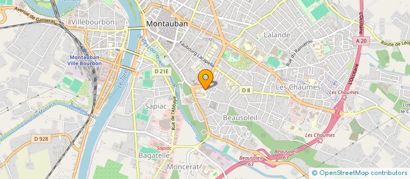 localisation de l'entreprise INITIATIVES FEMMES à MONTAUBAN