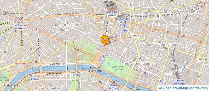 localisation de l'entreprise INITIATIVES GUYANE  PARIS