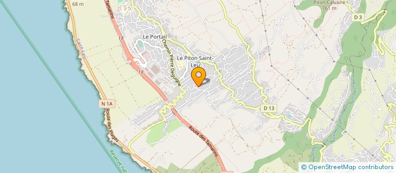 localisation de l'entreprise INITIATIVES-KARTIES à SAINT-LEU