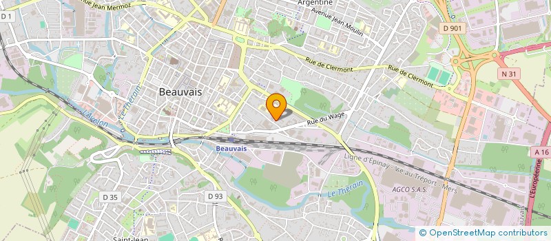 localisation de l'entreprise INITIATIVES LAIQUES D EDUC POPULAIRE à BEAUVAIS