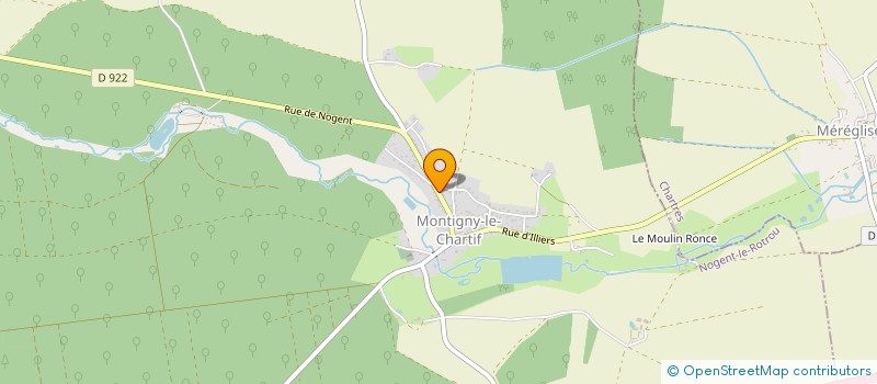 localisation de l'entreprise INITIATIVES LOCALES POUR L ENTREPRISE ET L EMPLOI à MONTIGNY-LE-CHARTIF
