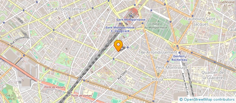 localisation de l'entreprise INITIATIVES MARKETING AUDE JOLY  PARIS