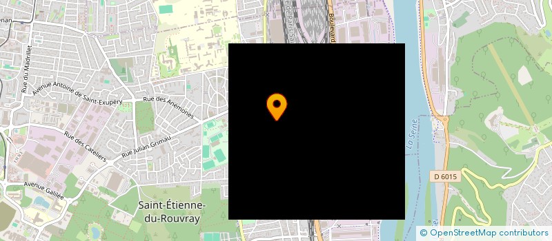 localisation de l'entreprise INITIATIVES POUR DES ACTONS SOLIDAIRES  SAINT-ETIENNE-DU-ROUVRAY