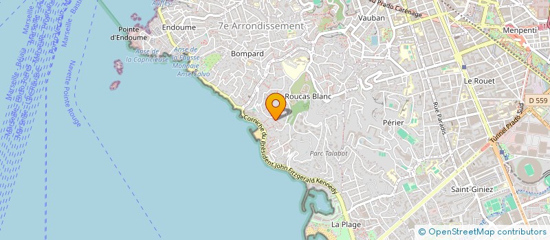localisation de l'entreprise INITIATIVES POUR LA SAUVEGARDE DES SOLS URBAINS à MARSEILLE