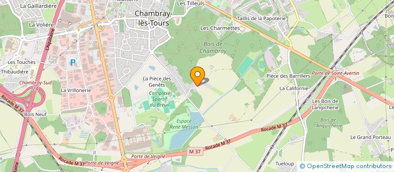 localisation de l'entreprise INITIATIVES POUR UNE AGRICULTURE CITOYENNE ET TERRITORIALE EN INDRE ET LOIRE à TOURS
