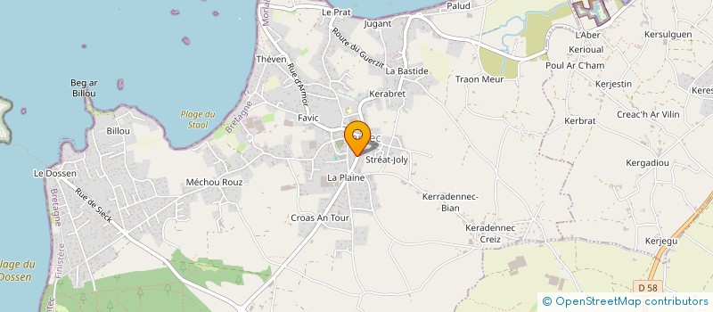 localisation de l'entreprise INITIATIVES SANTEC  SANTEC