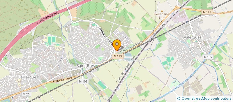 localisation de l'entreprise INITIUM 14  SAINT-BRES