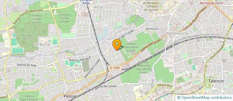 localisation de l'entreprise INITIUM  PESSAC