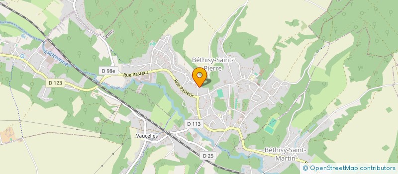 localisation de l'entreprise INITIUM DIAG  BETHISY-SAINT-PIERRE