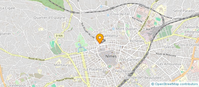 localisation de l'entreprise INITIUM IMPLANT  NIMES