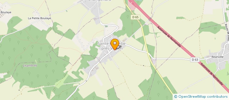 localisation de l'entreprise INITIUM TWO  SAINTE-COLOMBE-PRES-VERNON