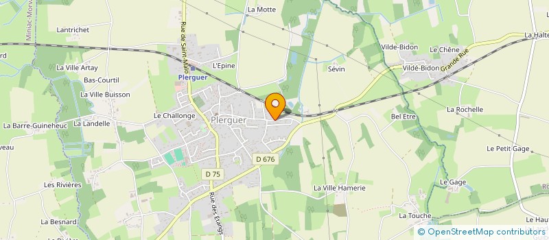 localisation de l'entreprise INITY ROOTS  PLERGUER