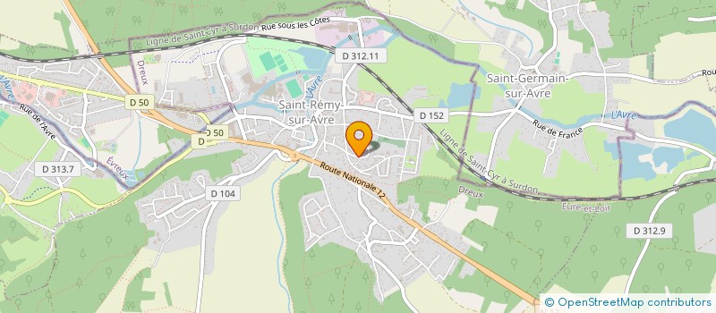 localisation de l'entreprise INIVISION MACIN à SAINT-REMY-SUR-AVRE