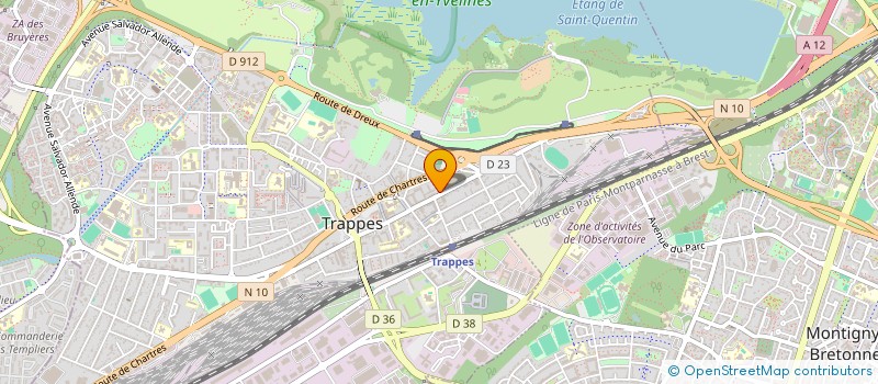 localisation de l'entreprise INIYAN  TRAPPES