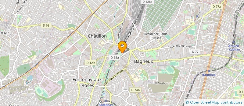 localisation de l'entreprise INIZIO à ANTONY