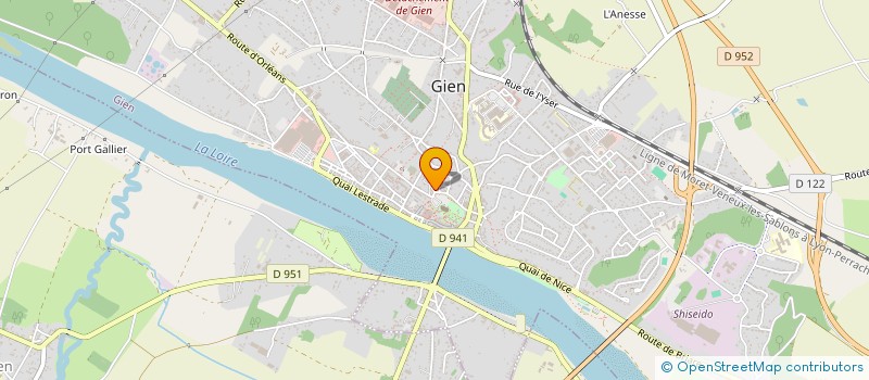 localisation de l'entreprise INIZIO à GIEN