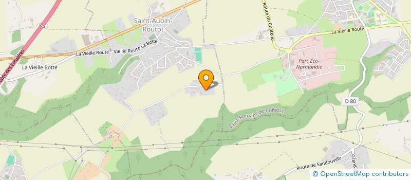 localisation de l'entreprise INJA  SAINT-AUBIN-ROUTOT