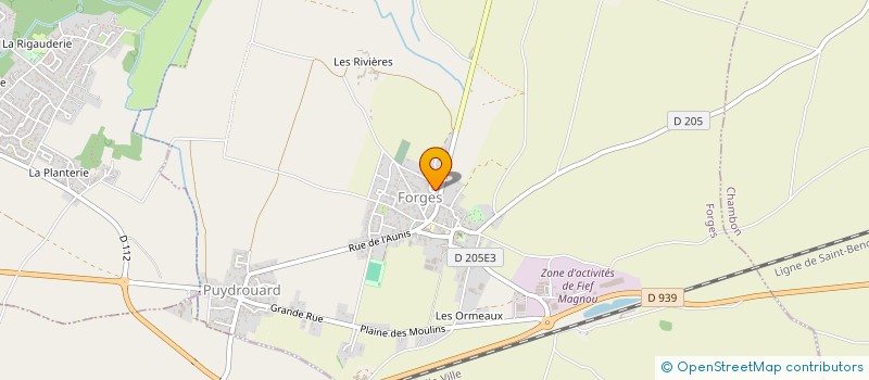 localisation de l'entreprise INJEBATH  FORGES