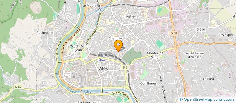 localisation de l'entreprise INJECT ISOLATION à ALES
