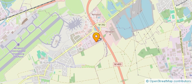 localisation de l'entreprise INJECTEUR FRANCE SASU  ENTZHEIM