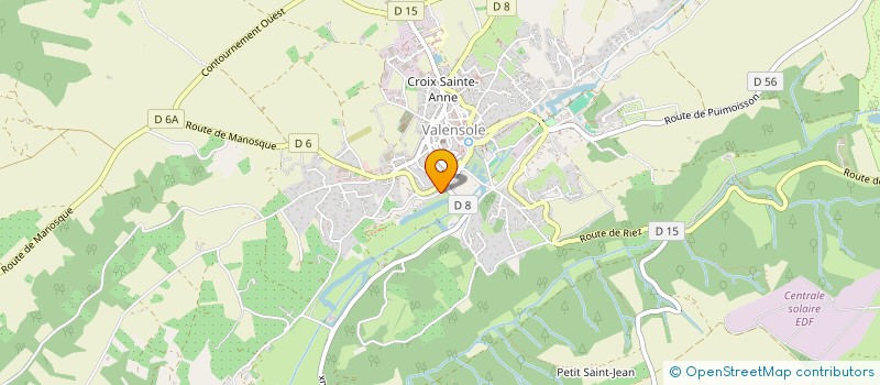 localisation de l'entreprise INJI NIJI  VALENSOLE