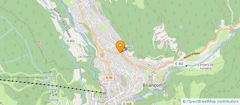 localisation de l'entreprise INK  BRIANCON