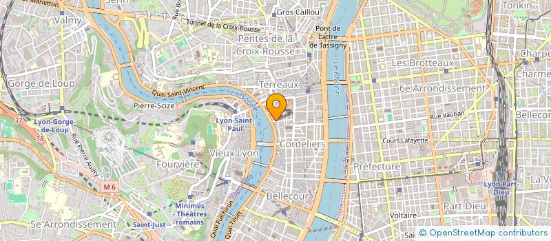 localisation de l'entreprise INK ATELIER à LYON